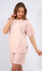 Костюм женский 5-350в (пудра) от компании Новое Кимоно, г. Иваново