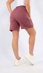 Шорты женские 8-052б (брусничный) от компании Новое Кимоно, г. Иваново