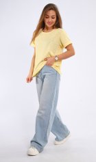 Футболка женская 6-206в (лимон) от компании Новое Кимоно, г. Иваново Футболка женская 6-206в (лимон) от компании Новое Кимоно, г. Иваново
