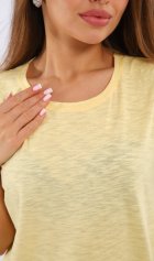 Футболка женская 6-206в (лимон) от компании Новое Кимоно, г. Иваново Футболка женская 6-206в (лимон) от компании Новое Кимоно, г. Иваново