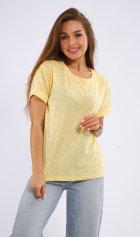 Футболка женская 6-206в (лимон) от компании Новое Кимоно, г. Иваново Футболка женская 6-206в (лимон) от компании Новое Кимоно, г. Иваново