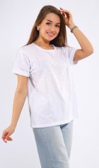 Футболка женская 6-206д (белый) от компании Новое Кимоно, г. Иваново