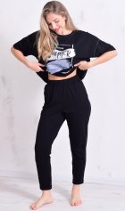 Костюм женский 5-346а (черный) от компании Новое Кимоно, г. Иваново Костюм женский 5-346а (черный) от компании Новое Кимоно, г. Иваново