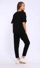 Костюм женский 5-346а (черный) от компании Новое Кимоно, г. Иваново