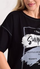 Костюм женский 5-346а (черный) от компании Новое Кимоно, г. Иваново