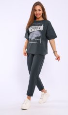 Костюм женский 5-346б (зеленый мох) от компании Новое Кимоно, г. Иваново Костюм женский 5-346б (зеленый мох) от компании Новое Кимоно, г. Иваново