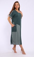 Платье женское 4-111а (изумруд) от компании Новое Кимоно, г. Иваново