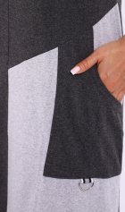 Платье женское 4-111 (антрацит) от компании Новое Кимоно, г. Иваново