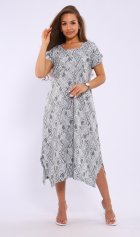 Платье женское 4-110б (зеленый) от компании Новое Кимоно, г. Иваново