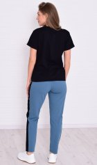 Костюм женский 5-342г (индиго) от компании Новое Кимоно, г. Иваново