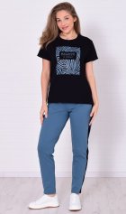 Костюм женский 5-342г (индиго) от компании Новое Кимоно, г. Иваново