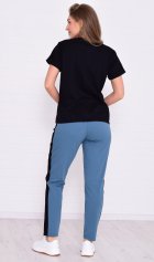 Костюм женский 5-342г (индиго) от компании Новое Кимоно, г. Иваново