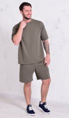 Костюм мужской 9-228 (хаки) от компании Новое Кимоно, г. Иваново