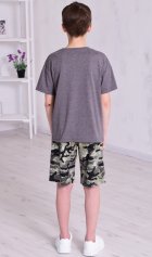 Пижама подростковая 11-069 (антрацит) от компании Новое Кимоно, г. Иваново