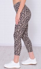 Бриджи женские 8-059а (бежевый) от компании Новое Кимоно, г. Иваново