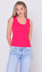 Майка женская 6-208и (фуксия) от компании Новое Кимоно, г. Иваново
