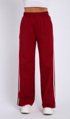 Брюки женские 8-055д (бордо) от компании Новое Кимоно, г. Иваново