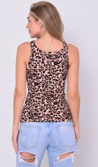 Майка женская 6-211в (шоколадно-черный) от компании Новое Кимоно, г. Иваново