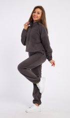 Костюм женский 5-338м (темно-серый) от компании Новое Кимоно, г. Иваново