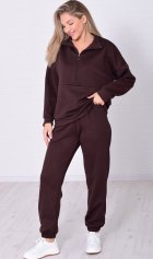 Костюм женский 5-354в (шоколад) от компании Новое Кимоно, г. Иваново