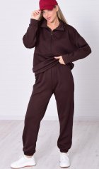 Костюм женский 5-354в (шоколад) от компании Новое Кимоно, г. Иваново