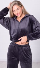 Костюм женский 5-355 (графит) от компании Новое Кимоно, г. Иваново