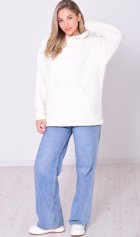 Толстовка базовая 6-218б (молоко) от компании Новое Кимоно, г. Иваново