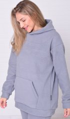 Толстовка базовая 6-218 (серый) от компании Новое Кимоно, г. Иваново