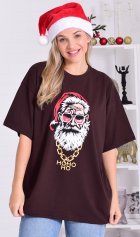 Футболка базовая 6-215е (шоколад) от компании Новое Кимоно, г. Иваново Футболка базовая 6-215е (шоколад) от компании Новое Кимоно, г. Иваново