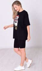 Футболка базовая 6-215г (черный) от компании Новое Кимоно, г. Иваново