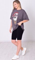 Футболка базовая 6-215д (серый) от компании Новое Кимоно, г. Иваново