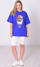 Футболка базовая 6-215б (василек) от компании Новое Кимоно, г. Иваново