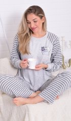 Пижама женская 1-248 (серый) от компании Новое Кимоно, г. Иваново Пижама женская 1-248 (серый) от компании Новое Кимоно, г. Иваново