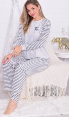 Пижама женская 1-248 (серый) от компании Новое Кимоно, г. Иваново Пижама женская 1-248 (серый) от компании Новое Кимоно, г. Иваново