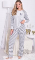 Пижама женская 1-248 (серый) от компании Новое Кимоно, г. Иваново Пижама женская 1-248 (серый) от компании Новое Кимоно, г. Иваново