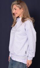 Свитшот женский 6-221б (серый меланж) от компании Новое Кимоно, г. Иваново