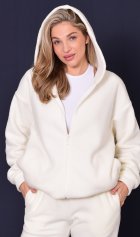 Толстовка женская 6-222б (молоко) от компании Новое Кимоно, г. Иваново