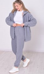 Толстовка женская 6-222 (серый) от компании Новое Кимоно, г. Иваново