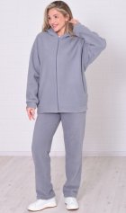 Толстовка женская 6-222 (серый) от компании Новое Кимоно, г. Иваново