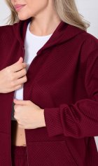 Костюм женский 5-356а (бордо) от компании Новое Кимоно, г. Иваново