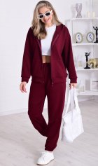 Костюм женский 5-356а (бордо) от компании Новое Кимоно, г. Иваново