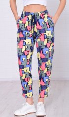 Брюки женские 8-031е1 (лимон) от компании Новое Кимоно, г. Иваново