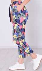 Брюки женские 8-031е1 (лимон) от компании Новое Кимоно, г. Иваново