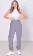 Брюки женские 8-066м (светло-серый) от компании Новое Кимоно, г. Иваново