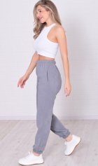 Брюки женские 8-066м (светло-серый) от компании Новое Кимоно, г. Иваново