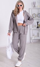 Костюм женский 5-356д (серый) от компании Новое Кимоно, г. Иваново