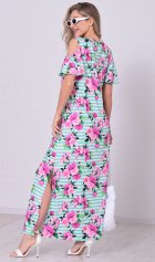 Платье женское 4-114г (ментол) от компании Новое Кимоно, г. Иваново Платье женское 4-114г (ментол) от компании Новое Кимоно, г. Иваново