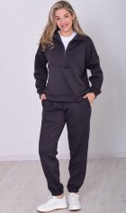 Костюм женский 5-354е (графит) от компании Новое Кимоно, г. Иваново Костюм женский 5-354е (графит) от компании Новое Кимоно, г. Иваново