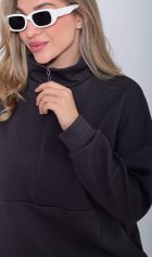 Костюм женский 5-354е (графит) от компании Новое Кимоно, г. Иваново Костюм женский 5-354е (графит) от компании Новое Кимоно, г. Иваново