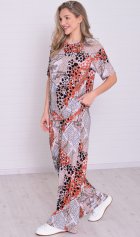 Костюм женский 5-353г (оранжевый) от компании Новое Кимоно, г. Иваново